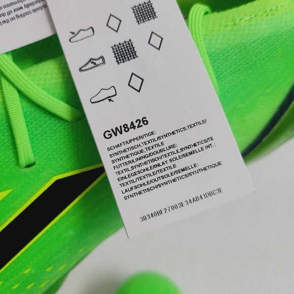 NEW Adidas X Speedportal.1 FG Soccer Cleats GW8426 Size 11.5 Green main image 10